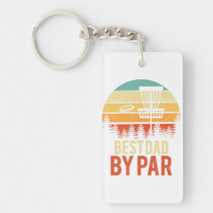 Best Dad By Par Disc Golf Dad Father_x27_s Day Ess Key Ring