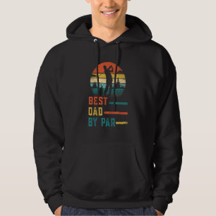 Best Dad By Par Father's Day Daddy Golf Dad Hoodie