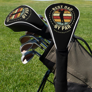 Best Dad by Par Father's Day Golf Head Cover