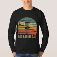 Best Dad By Par Funny Disc Golf Gift For Men Fathe