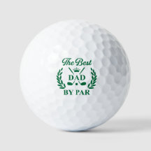 Best Dad by Par Funny Golf Gift, Father's Day Golf