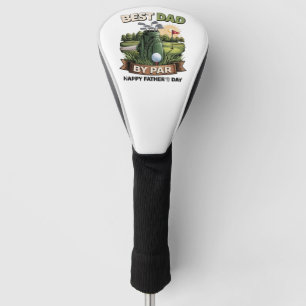 Best Dad By Par Golf Dad Funny Head Cover
