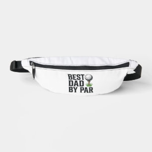 Best Dad By Par Golf Fathers Day Vintage Design_1 Bum Bags