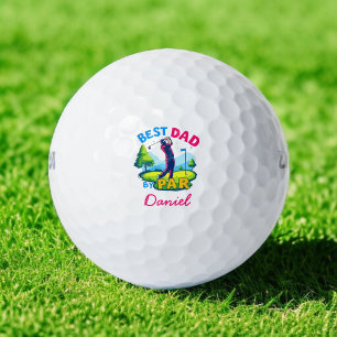 Best Dad By Par Golf Lover Father's Day Balls
