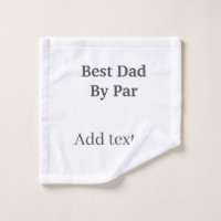Best dad by par gray black father's day namesimple