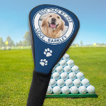 Best Dad By Par Personalised Pet Dog Photo Golf Head Cover<br><div class="desc">Best Dad By Par ... Two of your favourite things , golf and your dog ! Now you can take your best friend with you as you play 18 holes . Customise these golf head covers and matching golf accessories with your dogs favourite photo and name . Great gift to...</div>
