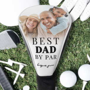 Best Dad By Par Personalised Photo Golf Head Cover