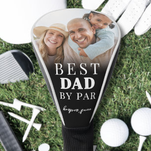 Best Dad By Par Photo Father Golf Head Cover