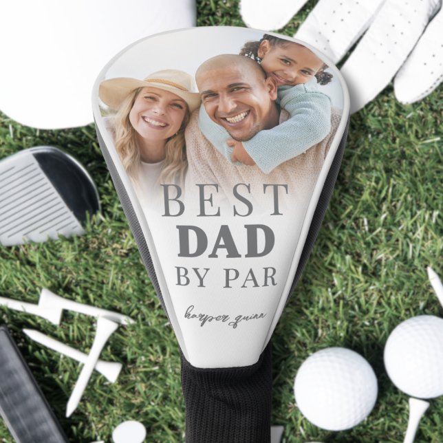Best Dad By Par Photo Father Golf Head Cover (Best Dad By Par Photo Father Golf Head Cover)