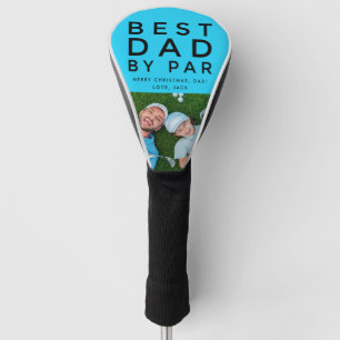 Best Dad By Par Photo Golf Golf Head Cover