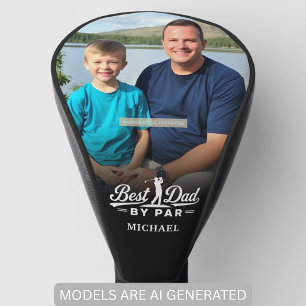 Best Dad By Par Photo Golf Head Cover
