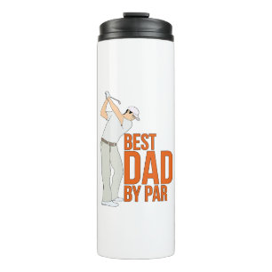 Best Dad By Par Thermal Tumbler