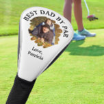 Best Dad by Par with Custom Photo Father's Day  Golf Head Cover<br><div class="desc">It is a unique gift for a golfer on Father’s Day,  Grandpa's birthday,  wedding party,  golf outing,  or retirement party.</div>