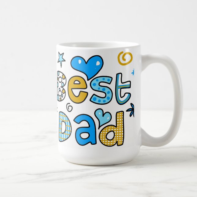 Best Dad Coffee Mug (Right)