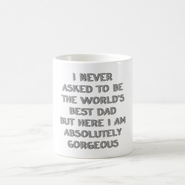 Best dad coffee mug (Center)