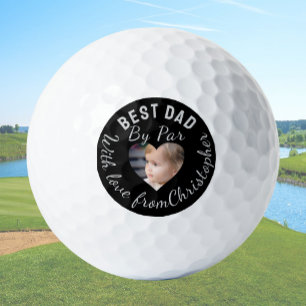Best Dad Custom Name Kids Photo Personalised Golf Balls