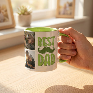Best Dad Custom Photo Father's Day Gift For Dad Mug