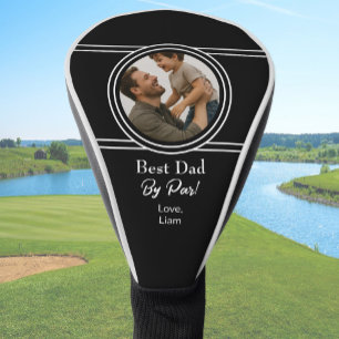 Best Dad Custom Photo Gift Father's Day Golf Head Cover
