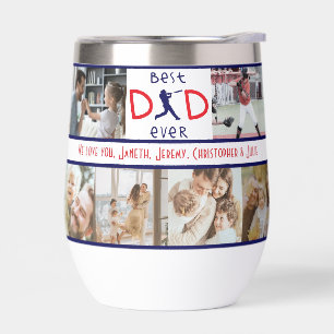 Best Dad Ever 14 Photo Collage Modern Fathers Day