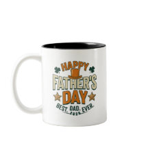 Best Dad Ever 2026 Happy Fathers Day Irish Style T