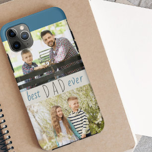 Best Dad Ever 2 Photo Modern Case-Mate iPhone Case
