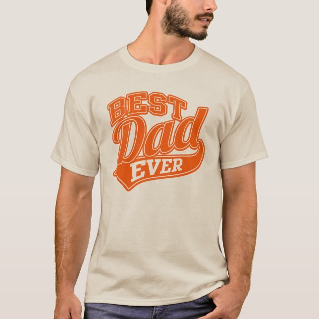 Best Dad Ever All Star SuperDad T-Shirt (Front)