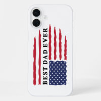 Best Dad Ever American Flag