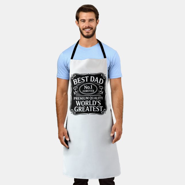 Best Dad Ever Apron (Worn)