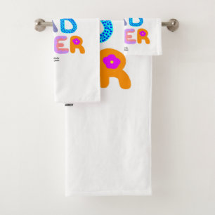 Best Dad Ever Bathroom Towel Set