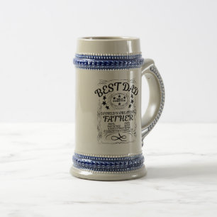 Best dad ever beer stein