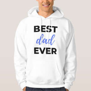 Best Dad Ever Black Hoodie