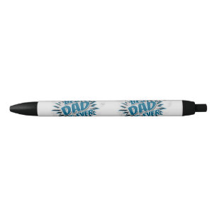 Best Dad Ever Black Ink Pen