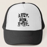 Best Dad Ever Black White Distressed Typography Trucker Hat<br><div class="desc">This hat contains simple message in black and white distressed grunge typography: Best. Dad. Ever. The perfect birthday or Father's Day gift for the Dad who's the best in the world.</div>