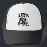 Best Dad Ever Black White Distressed Typography Trucker Hat<br><div class="desc">This hat contains simple message in black and white distressed grunge typography: Best. Dad. Ever. The perfect birthday or Father's Day gift for the Dad who's the best in the world.</div>