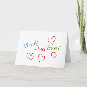 Best Dad Ever Card