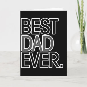 Best Dad Ever Card
