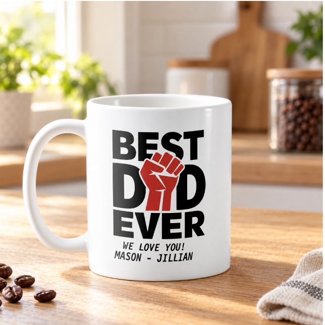Best Dad Ever Coffee – Funny & Heartwarming Mug (Best Dad Ever Coffee – Funny & Heartwarming Mug)