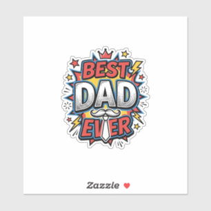 Best Dad Ever Comic Vintage Engraving Shirt Design
