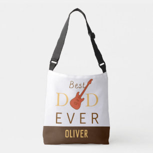 Best Dad Ever Cool Modern Father's Day Crossbody Bag