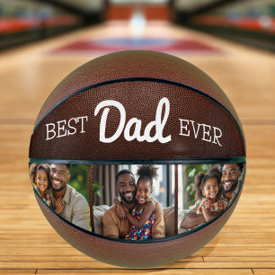 Best Dad Ever Cool Trendy Photo Instagram Collage Basketball