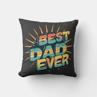 Best dad ever cushion