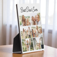 Best Dad Ever Custom 6 Photo Collage
