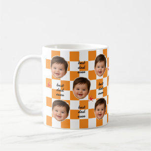 Best Dad Ever Custom Baby Photo Mug