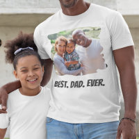 Best Dad Ever Custom Family Photo Father's Day