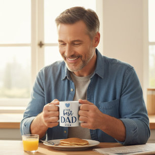 Best Dad Ever Custom Photo Coffee Mug