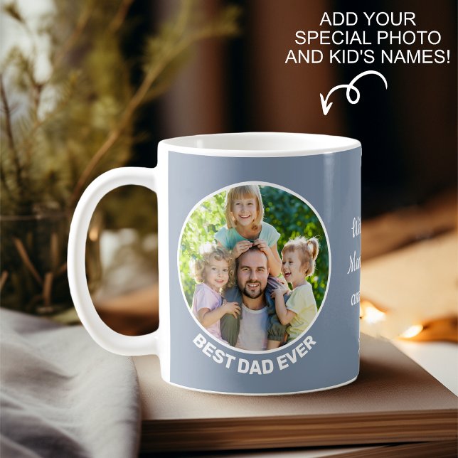 Best Dad Ever Custom Photo  Coffee Mug (Creator Uploaded)
