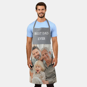 Best Dad Ever Custom Photo Create Your Own Apron