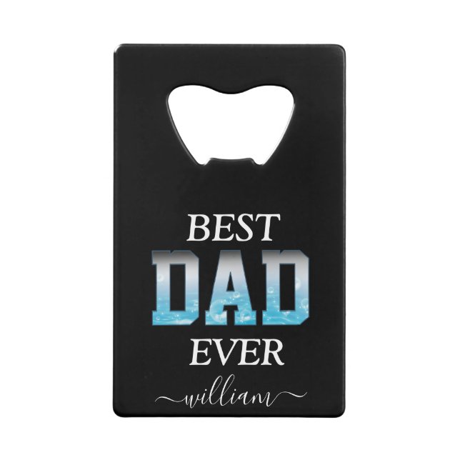 Best Dad Ever Custom Photo Father's Day  (Front)