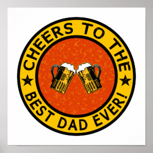 BEST DAD EVER custom poster
