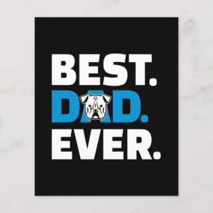 Best Dad Ever Dog Lover Gift Flyer